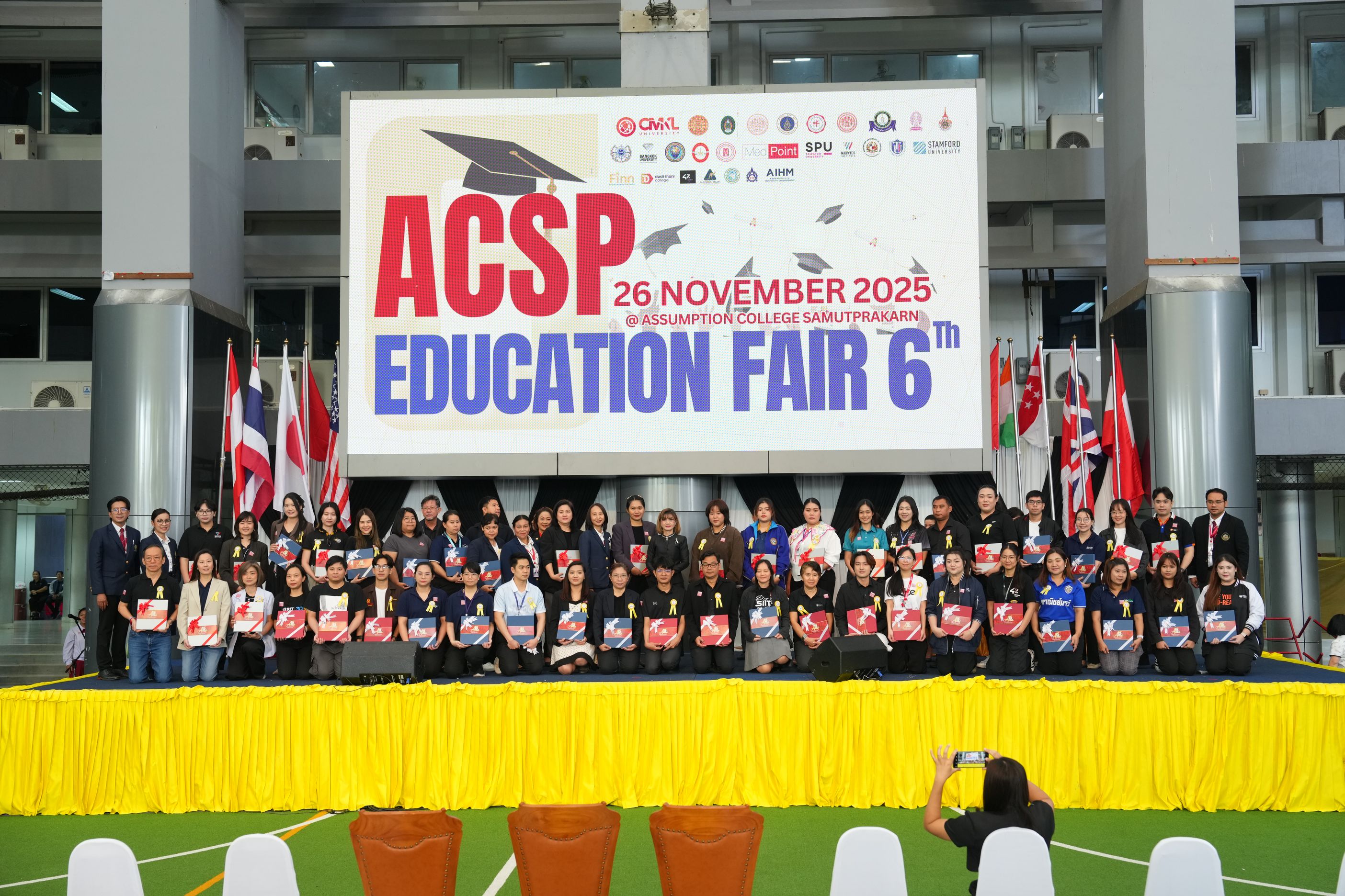 แนะแนวการศึกษาสัญจร (Road Show) ประจำปีการศึกษา 2569 มหาวิทยาลัยเกษตรศาสตร์ วิทยาเขตกำแพงแสน ร่วมกิจกรรม “ACSP Educational Fair ครั้งที่ 6” ณ โรงเรียนอัสสัมชัญสมุทรปราการ